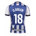 Real Sociedad Carlos Soler #18 Domácí Dres 2025-26 Krátkým Rukávem Real Sociedad Carlos Soler #18 Domácí Dres 2025-26 Krátkým Rukávem